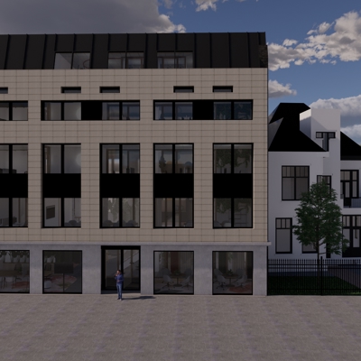 2019066 TBV Wonen Spoorlaan 430 432 D002 Voorgevel